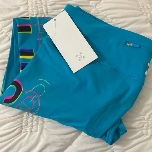 Lululemon Seawheeze Speed Wunder MR Tight 28” Turquoise Tide - Picture 9 of 9